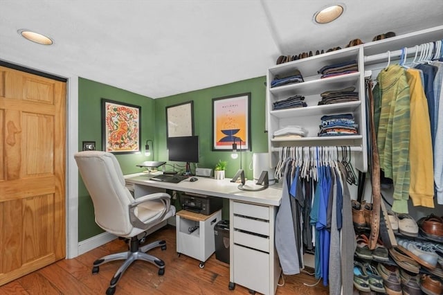 381 Bunker Hill St Unit 1, Boston, MA 02129 - home office featuring light wood finished floors and baseboards