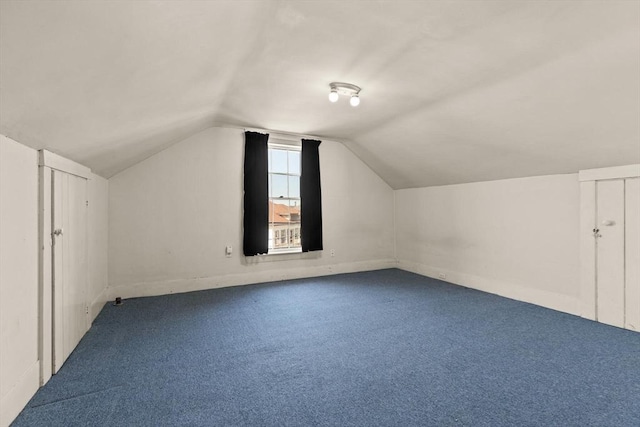 21 College Hill Rd, Somerville, MA 02144 - bonus room featuring vaulted ceiling and carpet floors