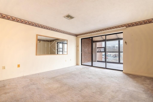 carpeted empty room with a wealth of natural light