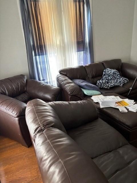 1117 Middlesex St, Lowell, MA 01851 - living room featuring healthy amount of natural light and wood finished floors