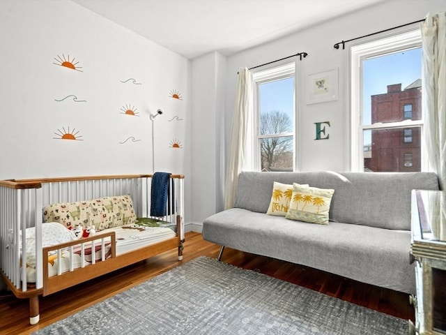220-224 Washington St Unit 6, Brookline, MA 02445 - bedroom with wood finished floors