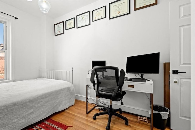 220-224 Washington St Unit 6, Brookline, MA 02445 - bedroom featuring wood finished floors