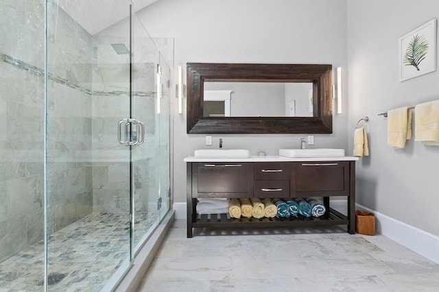 33 Pine Hill Rd, Newburyport, MA 01950 - full bath with a shower stall and double vanity