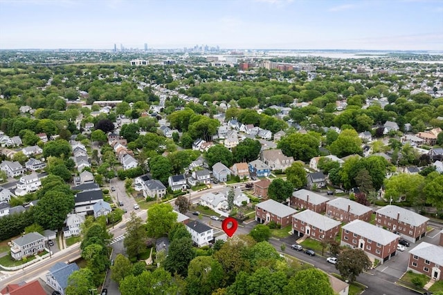 9 Bishop Rd, Quincy, MA 02170 - aerial perspective of suburban area