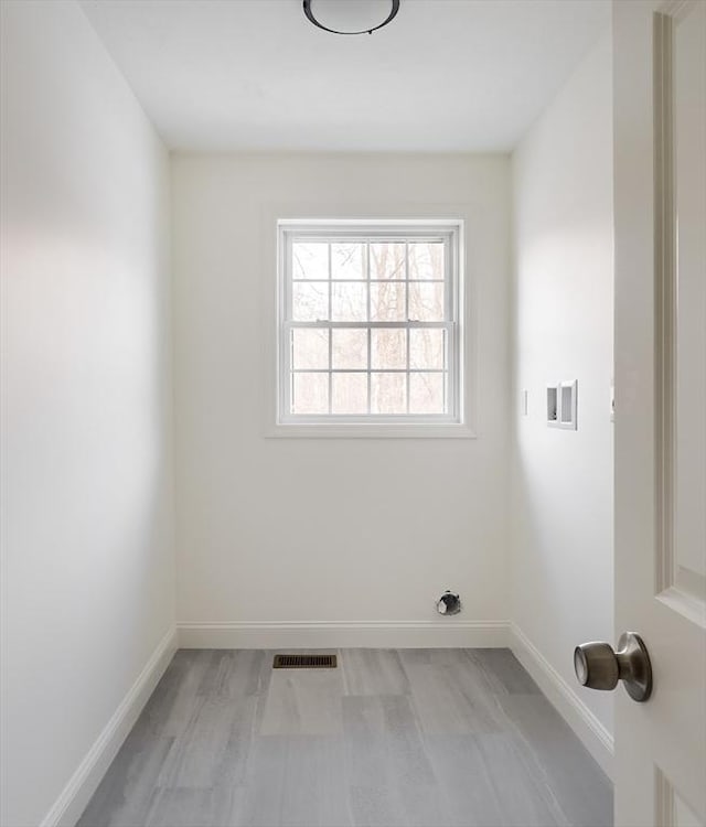 laundry area with hookup for a washing machine