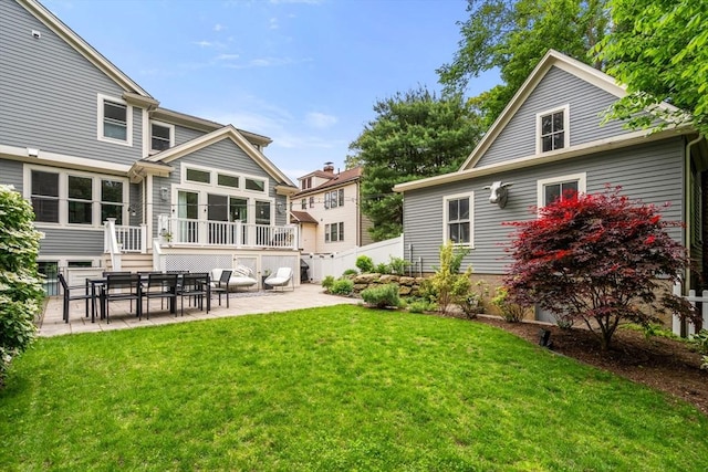 323 Lake Ave Unit 323, Newton, MA 02461 - view of yard featuring a patio area