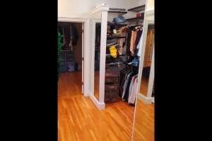 view of closet