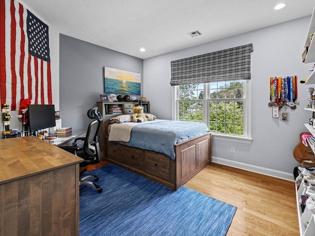17 Olde Hickory Path, Westborough, MA 01581 - bedroom with wood finished floors, an office area, and recessed lighting