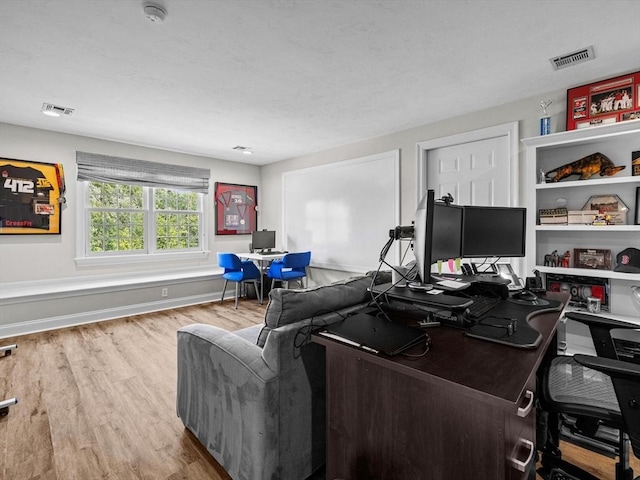 17 Olde Hickory Path, Westborough, MA 01581 - living area featuring a desk and wood finished floors