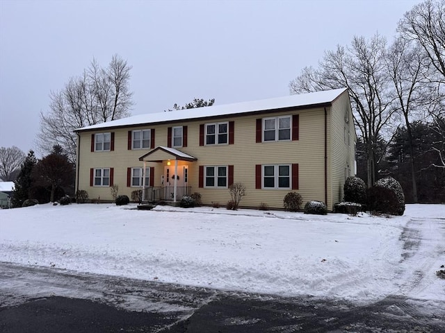 view of colonial house