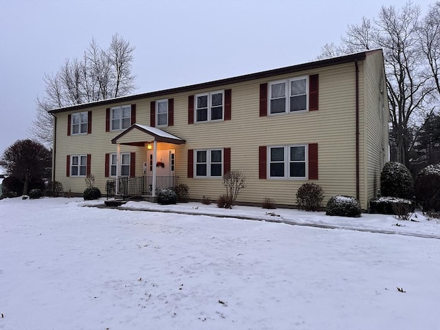 view of colonial house