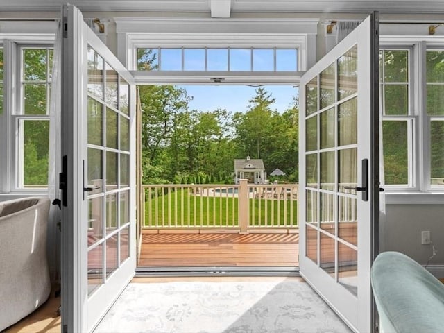 35 Forster Rd, Manchester, MA 01944 - doorway to outside featuring french doors