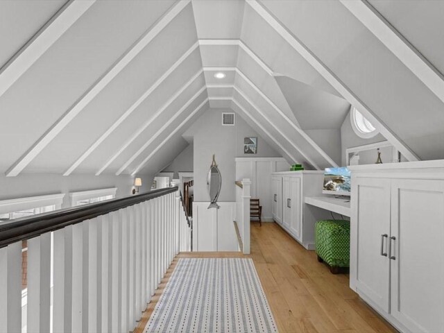 35 Forster Rd, Manchester, MA 01944 - bonus room featuring vaulted ceiling and light wood-style floors