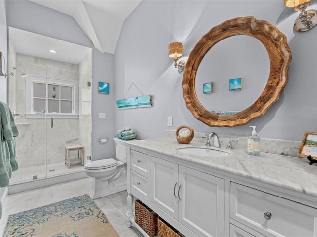 35 Forster Rd, Manchester, MA 01944 - full bath with vanity and a stall shower