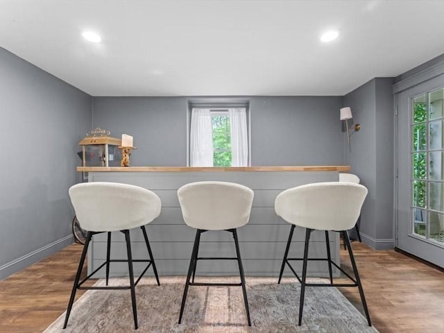 35 Forster Rd, Manchester, MA 01944 - dining room featuring wood finished floors and recessed lighting