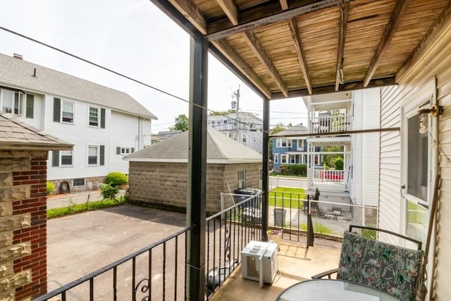 57 Ardale St, Boston, MA 02131 - view of patio / terrace featuring grilling area and a cooling unit