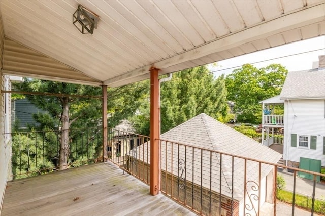 57 Ardale St, Boston, MA 02131 - view of wooden deck