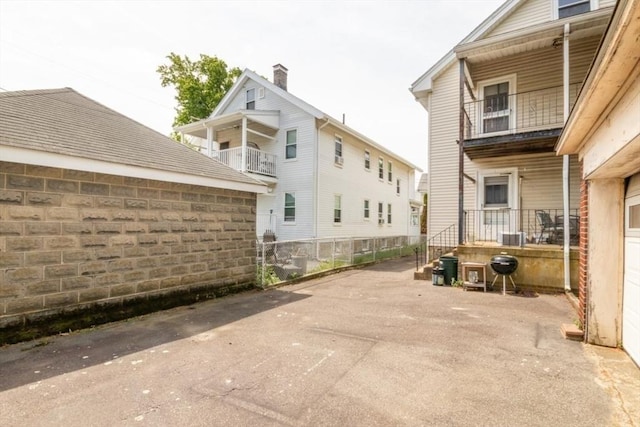 57 Ardale St, Boston, MA 02131 - view of patio featuring a balcony