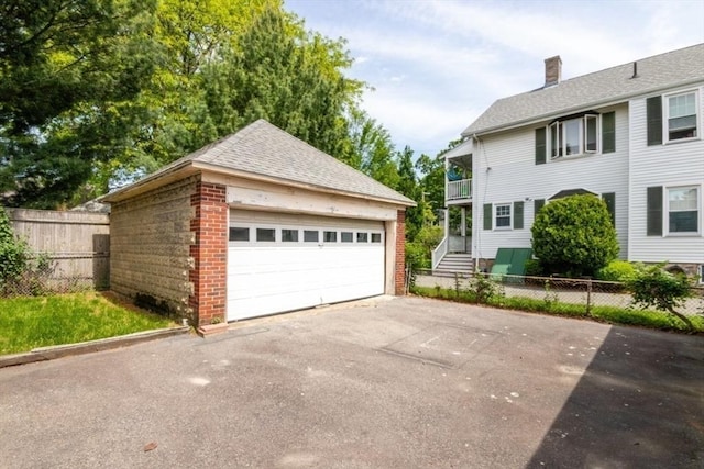 57 Ardale St, Boston, MA 02131 - view of detached garage