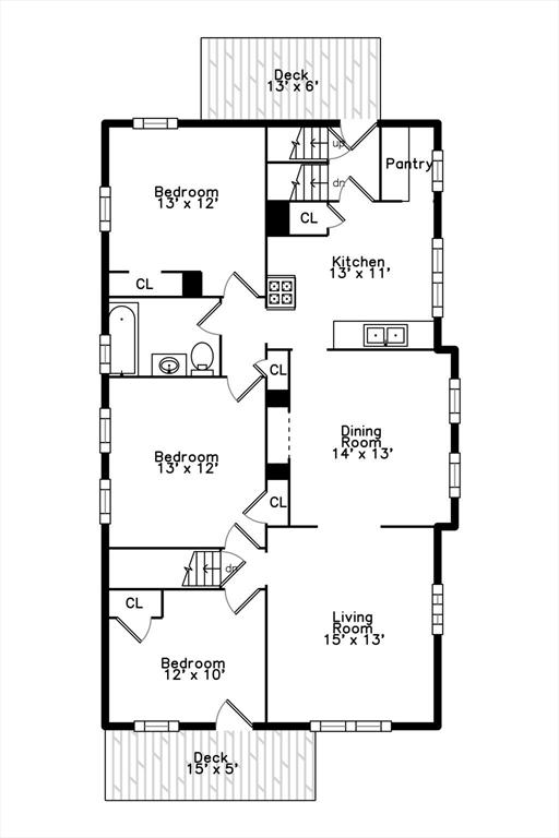 57 Ardale St, Boston, MA 02131 - property floor plan