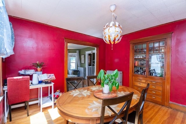 57 Ardale St, Boston, MA 02131 - dining room featuring wood finished floors and a chandelier
