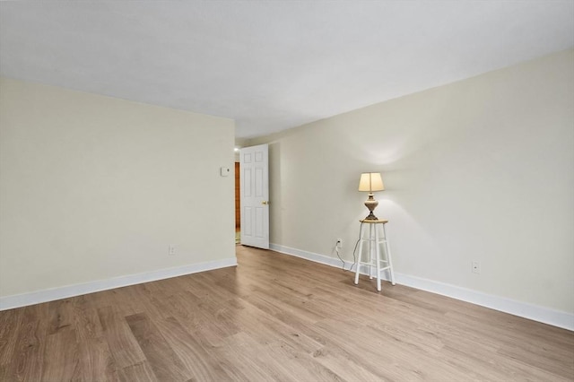 9 Broadway Unit 217, Saugus, MA 01906 - unfurnished room featuring light wood-type flooring and baseboards