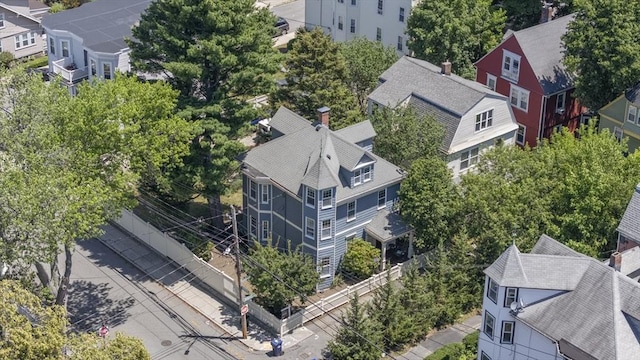 1 Murdock Ter, Boston, MA 02135 - aerial perspective of suburban area