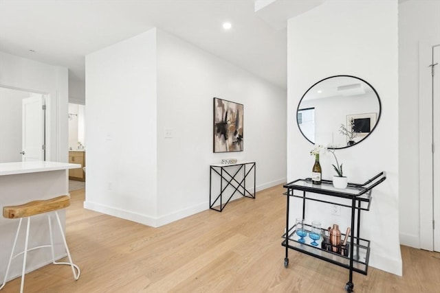 236-256 Dorchester St Unit 201, Boston, MA 02127 - hall with light wood finished floors and recessed lighting