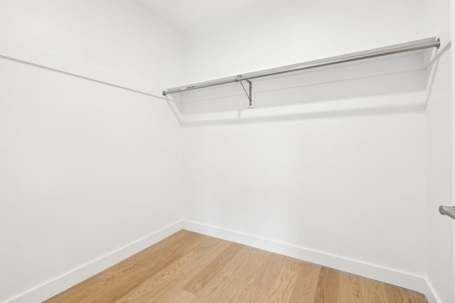 236-256 Dorchester St Unit 201, Boston, MA 02127 - walk in closet with light wood finished floors