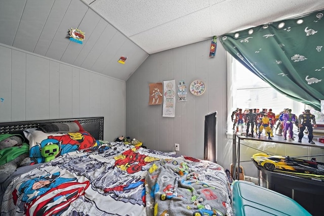 48 Rocliffe St, Fall River, MA 02723 - bedroom with vaulted ceiling