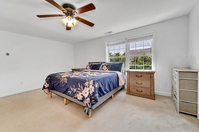 47 Fenwick Cir, Methuen, MA 01844 - bedroom featuring light carpet and ceiling fan