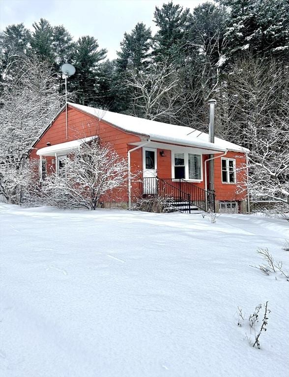 view of ranch-style home