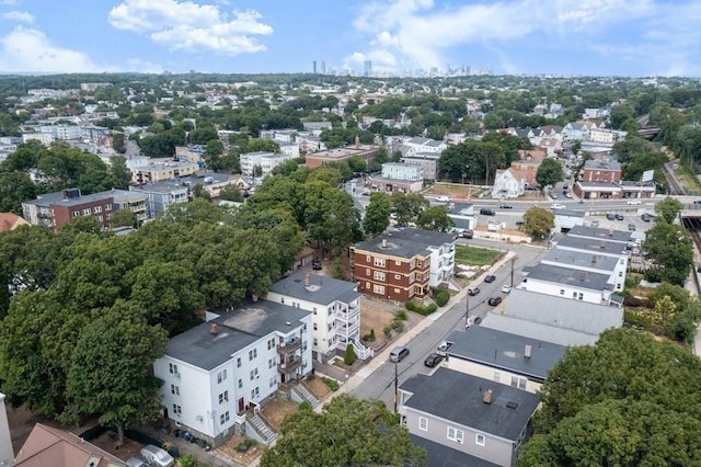 25-29 Astoria St, Boston, MA 02126 - birds eye view of property featuring a view of city