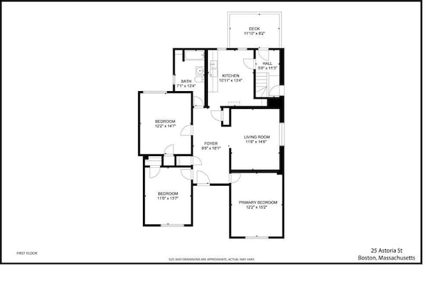 25-29 Astoria St, Boston, MA 02126 - plan