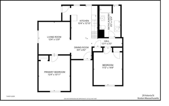 25-29 Astoria St, Boston, MA 02126 - floor plan