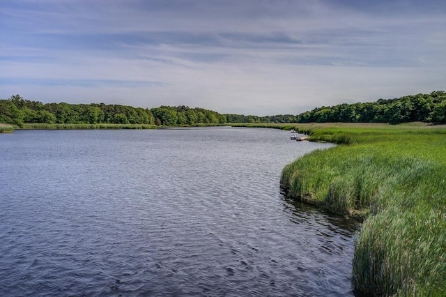 47 Fallon Dr, Westport, MA 02790 - water view with a forest