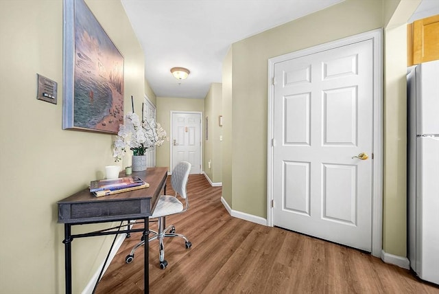 43 Kendall Ave Unit G03, Sherborn, MA 01770 - office space with baseboards and wood finished floors