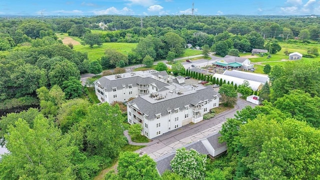 43 Kendall Ave Unit G03, Sherborn, MA 01770 - aerial view of a heavily wooded area