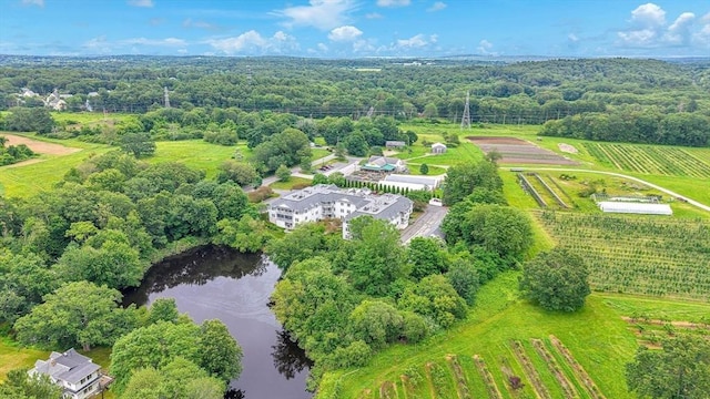 43 Kendall Ave Unit G03, Sherborn, MA 01770 - aerial view of sparsely populated area featuring a large body of water