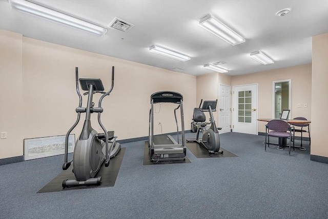 43 Kendall Ave Unit G03, Sherborn, MA 01770 - exercise room featuring baseboards