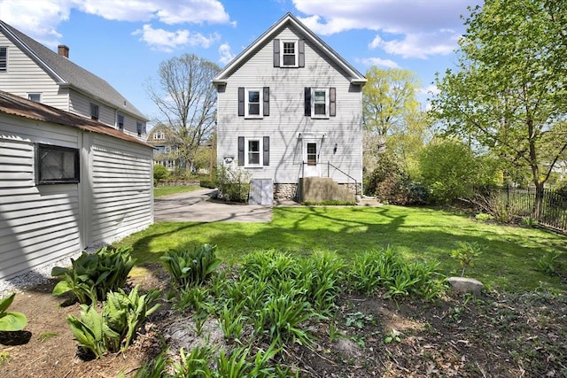 view of rear view of house
