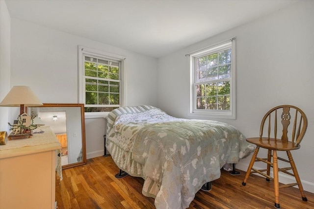 42 Beechwood Dr, Mashpee, MA 02649 - bedroom with wood finished floors and baseboards