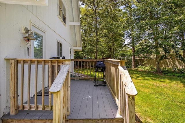 42 Beechwood Dr, Mashpee, MA 02649 - deck featuring a grill