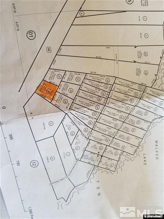 51 Shores Dr, Walker Lake NV, 89415 land for sale