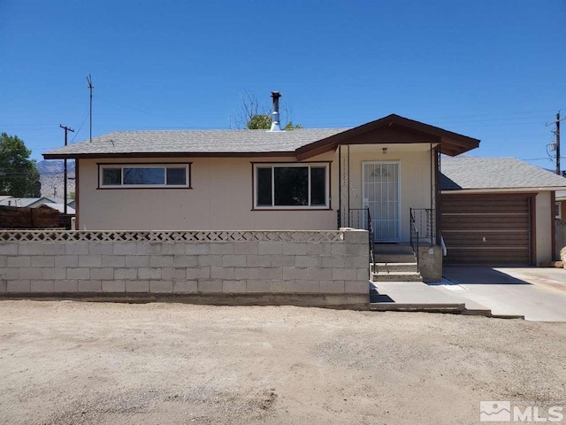 view of ranch-style home