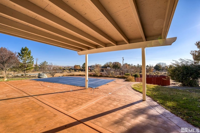 exterior space featuring a patio area