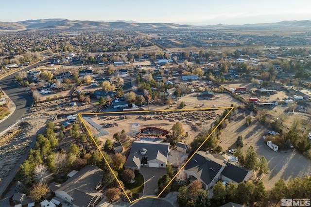 view of drone / aerial view