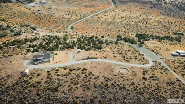 view of aerial view