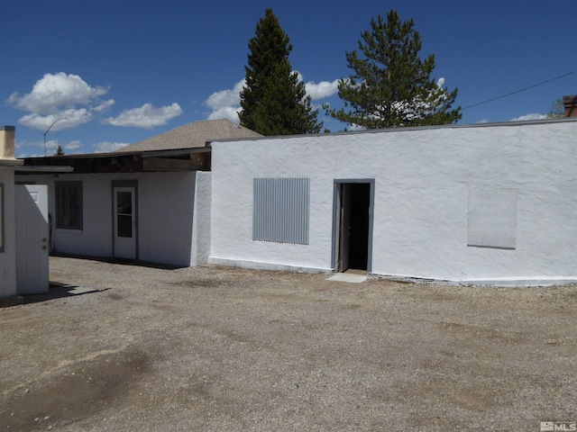 view of rear view of house