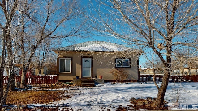 view of front of house